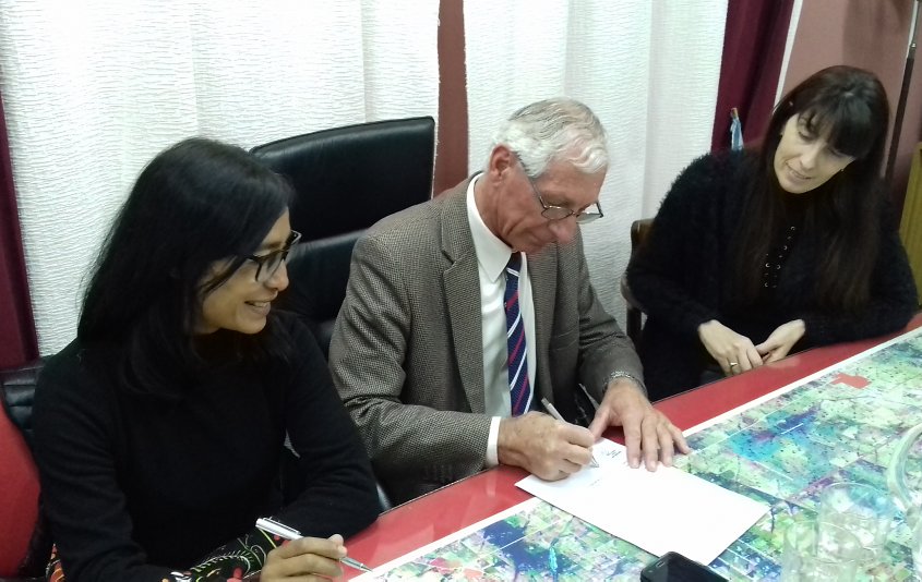 Suardi: Firmaron convenios para fortalecer el trabajo con mujeres