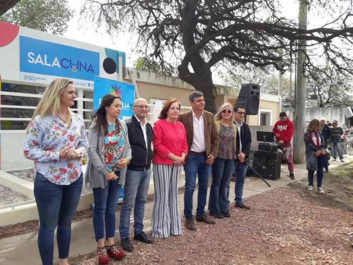 Inauguraron en Morteros la Sala Cuna N° 299 