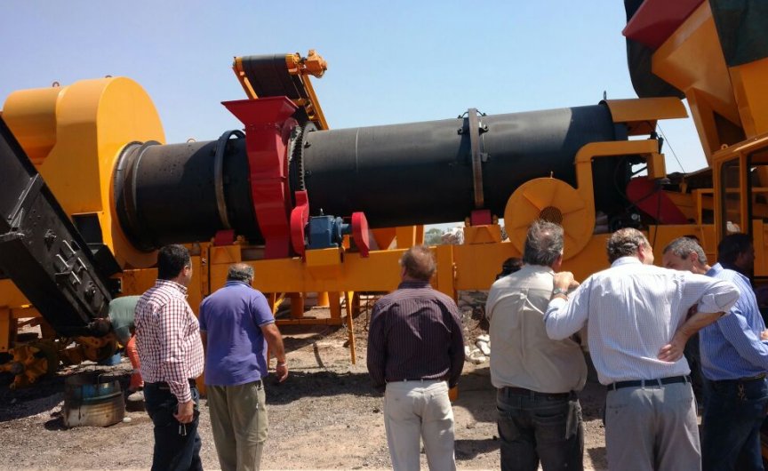 San Cristóbal: Inauguraron la planta asfáltica de la DPV