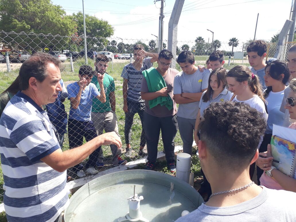 Inauguraron una estación meteorológica en el IPEAYT 242 de Morteros