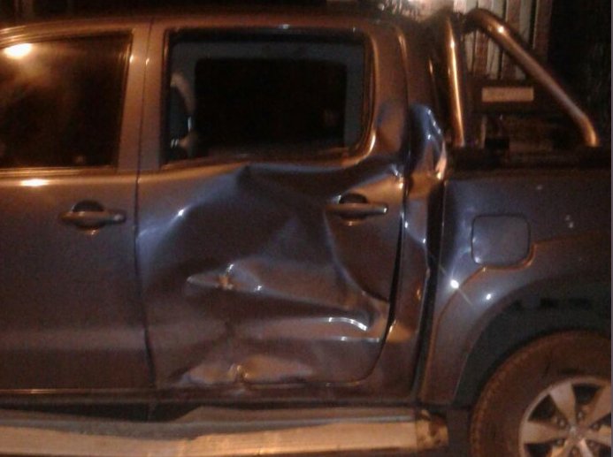 Brinkmann: Iba en contramano y provocó un accidente