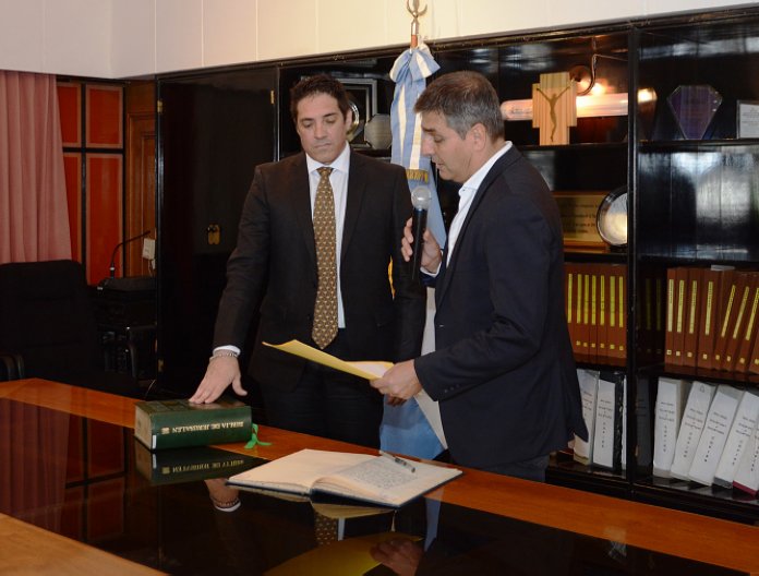 Morteros: Gastaldi asumió la Secretaría de Obras Públicas