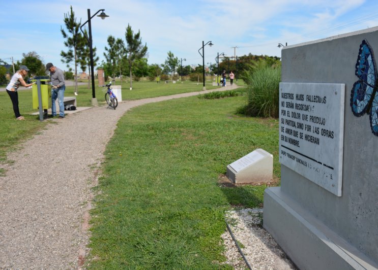 Se realizó una restauración en Parque Renacer de Sunchales