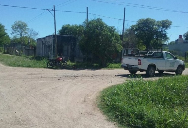 Motociclista lesionado en un accidente en San Cristóbal
