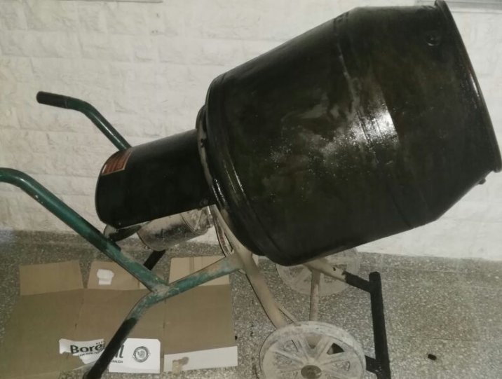 San Cristóbal: Detenidos por robar una máquina hormigonera