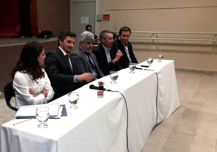 El Fiscal Baclini visitó San Cristóbal y firmó convenios con comunas