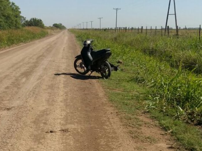 Villa Trinidad: Mujer y sus pequeños hijos chocaron un vacuno
