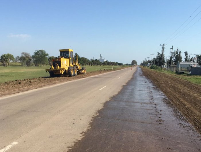 Morteros: Trabajan en diversas obras públicas
