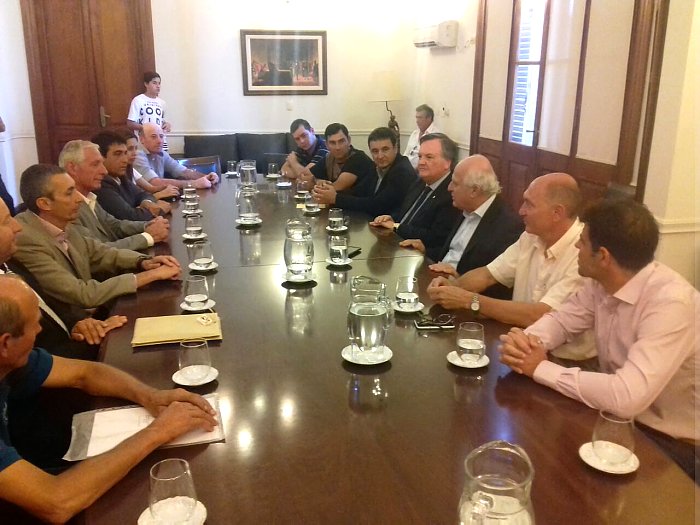 Reunión de Intendentes y Presidentes Comunales con Lifschitz