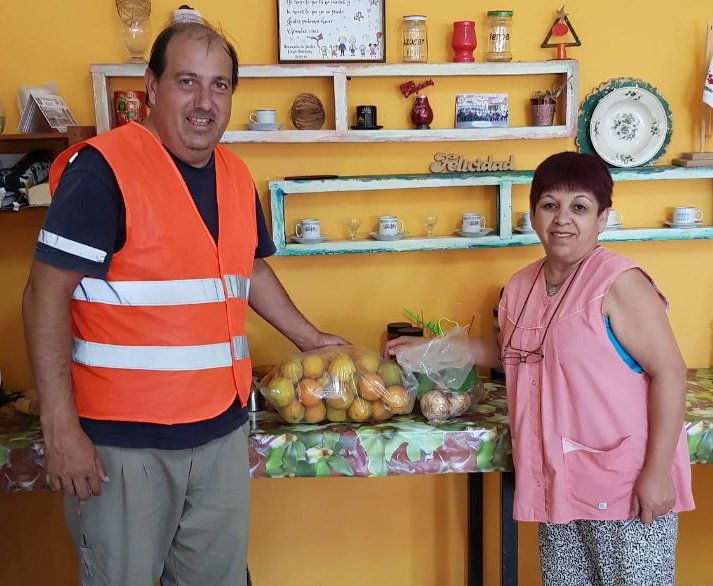 Morteros: Incautaron mercadería a un vendedor ambulante