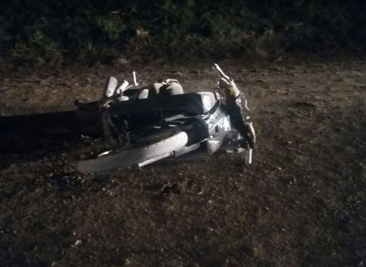 Motociclista lesionado en San Guillermo