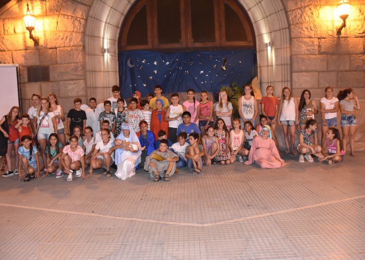 Suardi: Los niños fueron protagonistas del Pesebre Viviente