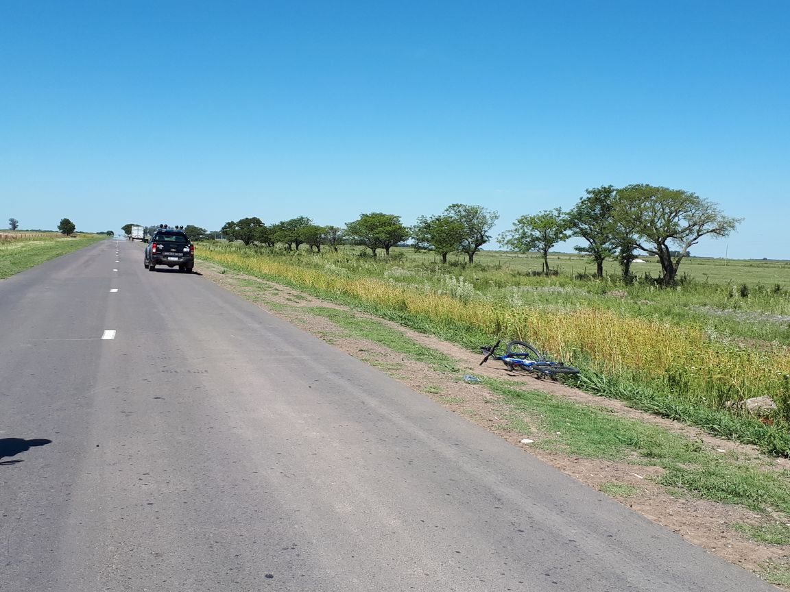 Ciclista de Ceres perdió la vida en ruta 17