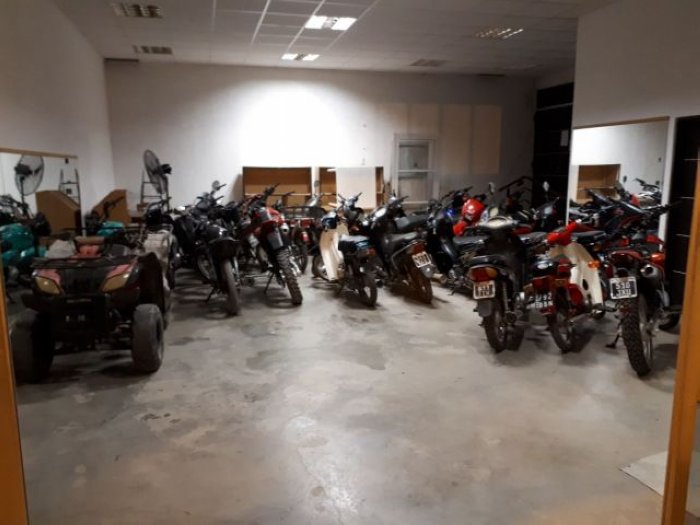 Gran cantidad de motos secuestradas en San Guillermo