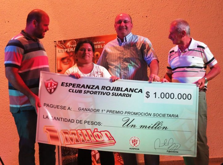 Se realizó el sorteo final de Esperanza Rojiblanca 2017