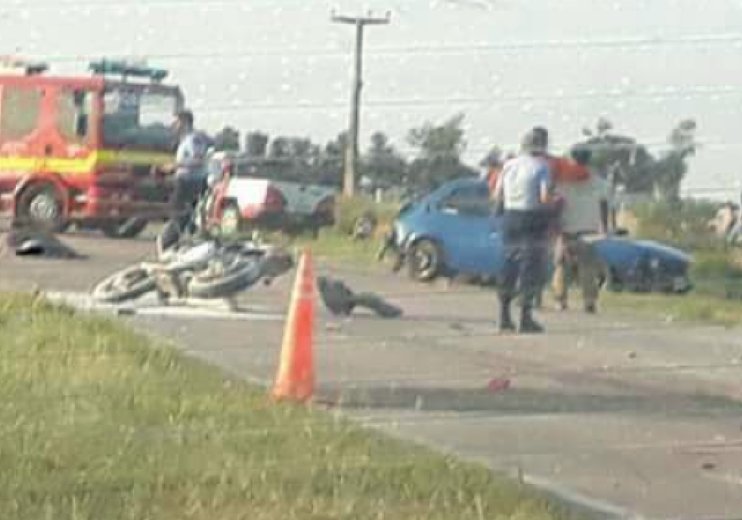 Dos motociclistas muertos en un accidente en Balnearia