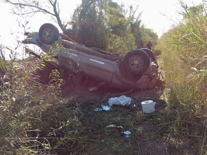Apareció en un canal la camioneta robada en San Guillermo