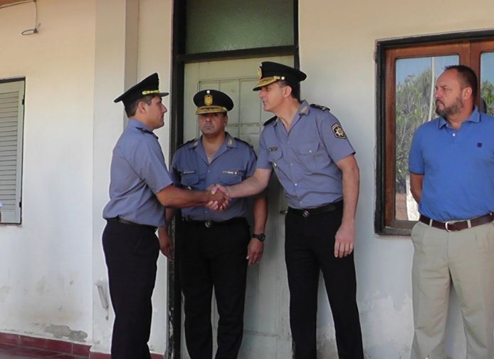 Asumieron nuevos jefes policiales en Hersilia y Palacios