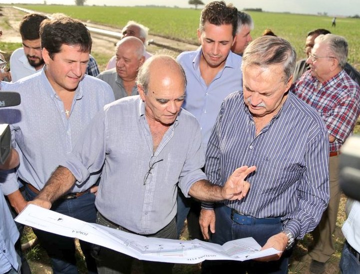Schiaretti inspeccionó la obra del gasoducto San Francisco-Morteros