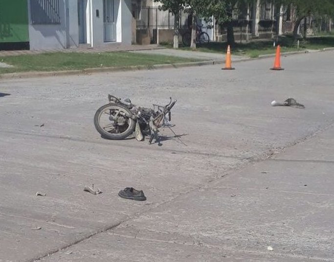 Murió el motociclista atropellado en San Cristóbal