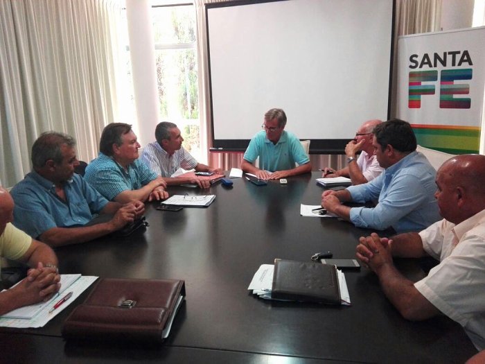 Michlig y Presidentes Comunales se reunieron con Seghezzo