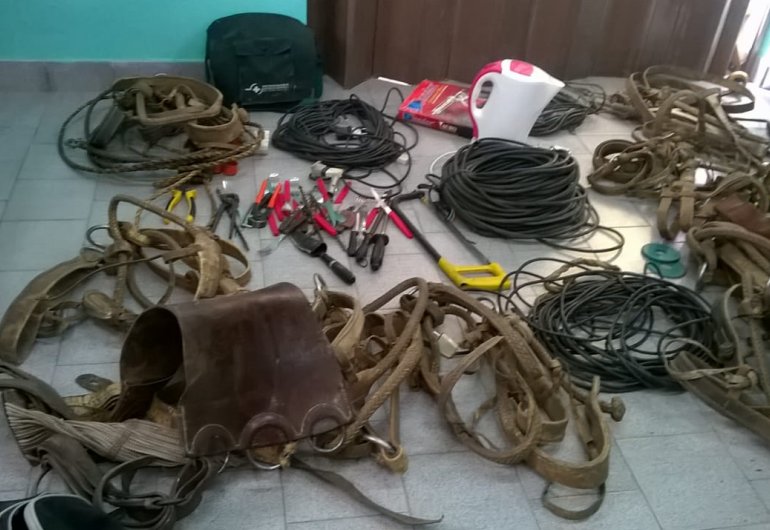 Un detenido por robar en un establecimiento rural de Santurce
