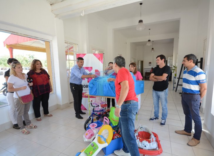 Morteros: 9 de Julio entregó juguetes para las guarderías municipales