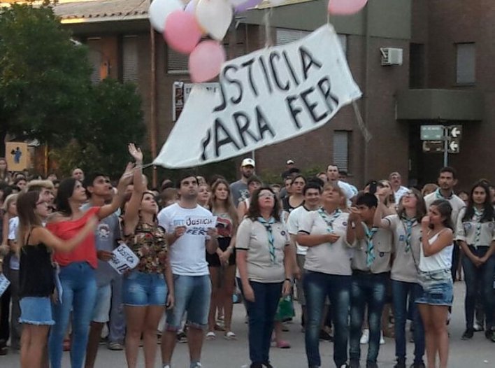 Ceres: Recordaron y pidieron justicia por María Fernanda Chicco