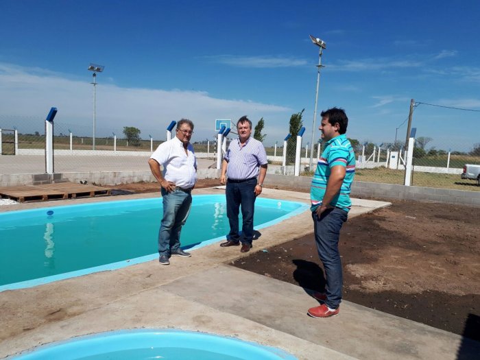 El natatorio comunal de Monte Oscuridad se inaugurará el 1° de marzo
