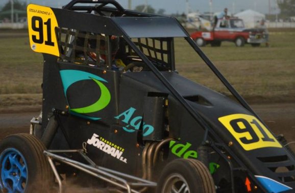 César Bonomo ganó la 4° fecha del Midgets del Litoral