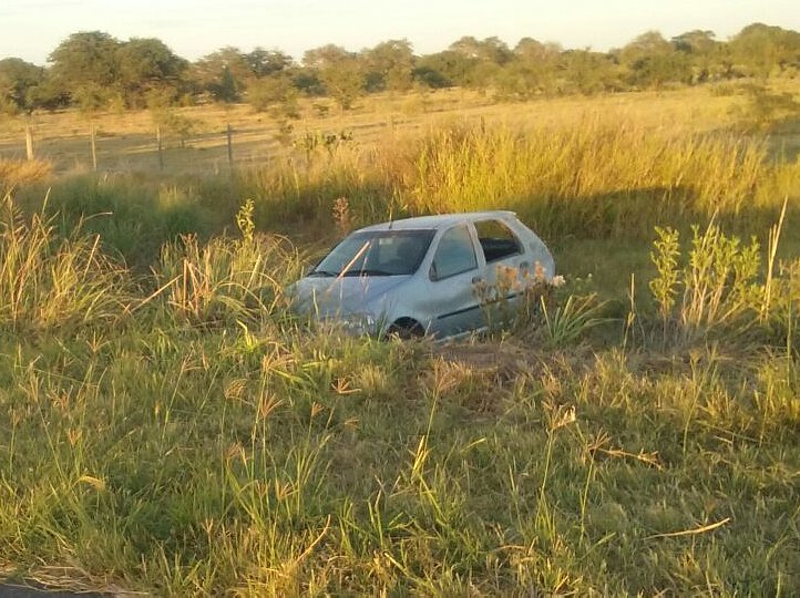 Jóvenes de Lehmann se accidentaron en ruta 13