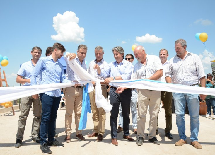 Inauguraron el puente sobre el arroyo Las Calaveras