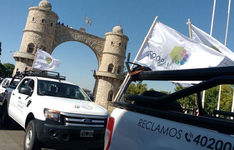 Gran movilización de las Cooperativas Eléctricas de Córdoba