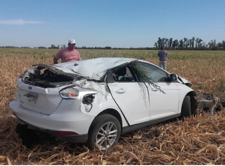 Automovilistas se accidentaron en Seeber y Brinkmann