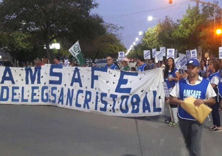 Gremios de Ceres se movilizaron por tarifas y salarios