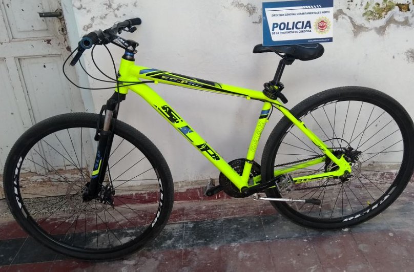 Investigan robo en Porteña y recuperan bicicleta en Brinkmann