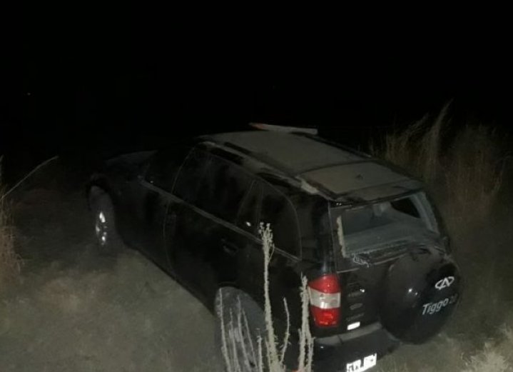 Accidente en zona rural de Porteña