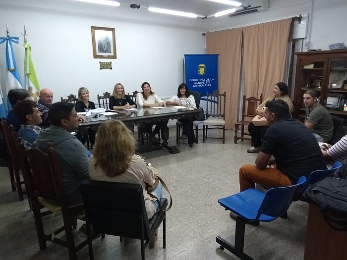 Brinkmann: Se reunieron concejales de diferentes localidades