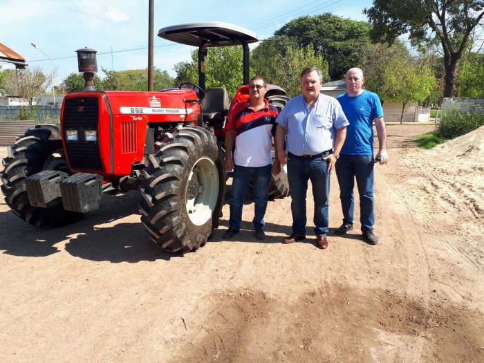El Senador Michlig visitó Las Palmeras