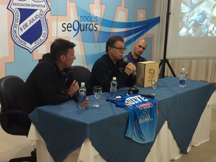 Magnano dejó sus conocimientos en Morteros