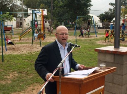 Morteros: Pratto dejó inaugurado el 