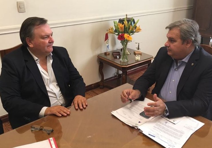 El Ministro Farías visita el departamento San Cristóbal