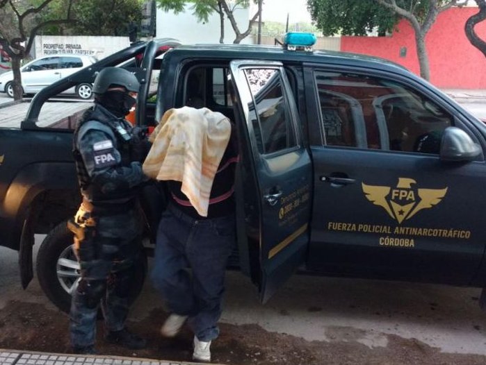 Procedimiento antidrogas en la localidad de La Para