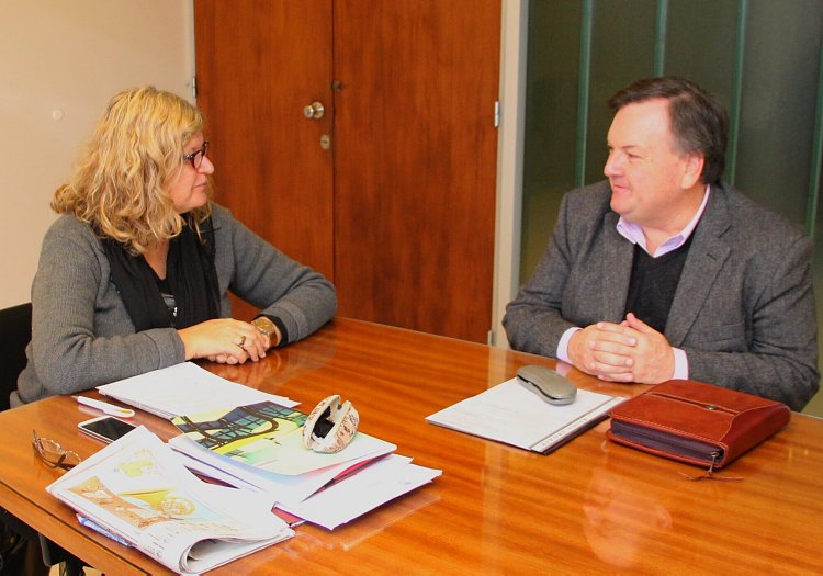 Intensa agenda de la Ministra Balagué en el departamento