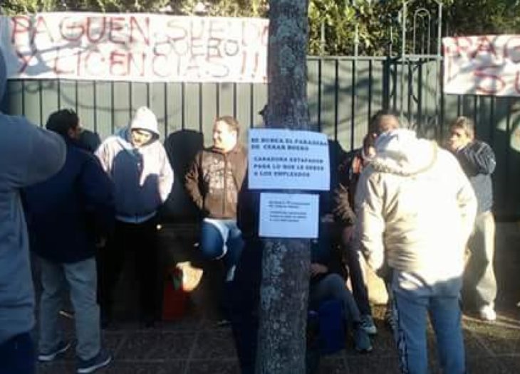 Nueva protesta de los trabajadores del Molino Boero