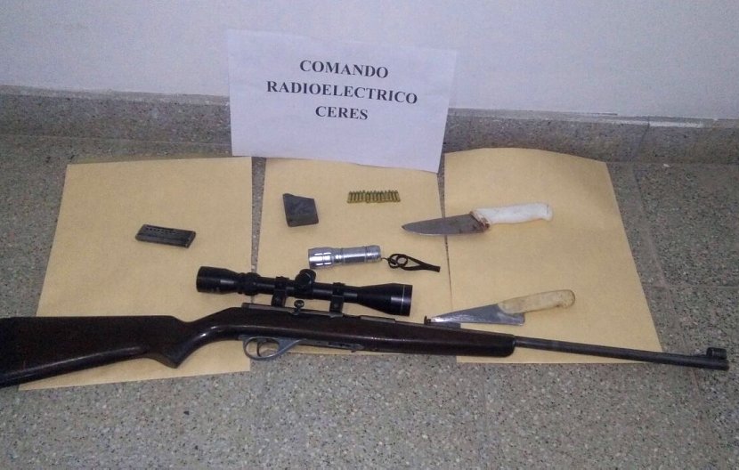 Ceres: Tres detenidos por faenamiento clandestino