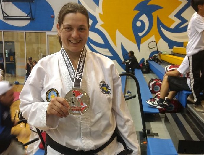 Mónica Bustos participará del “Mundial de Taekwon Do ITF Argentina 2018”.
