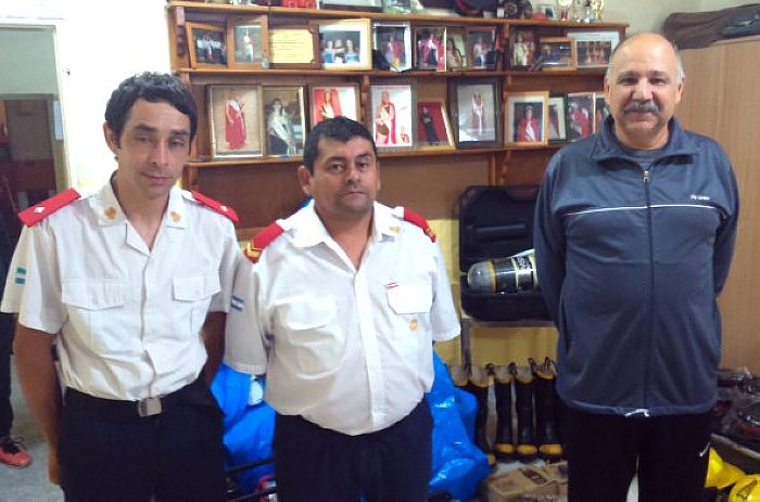 Bomberos Voluntarios de Suardi cumplió 25 años
