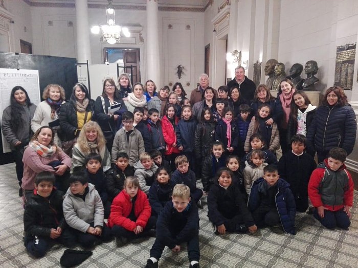 Alumnos de escuela de San Guillermo visitaron Santa Fe