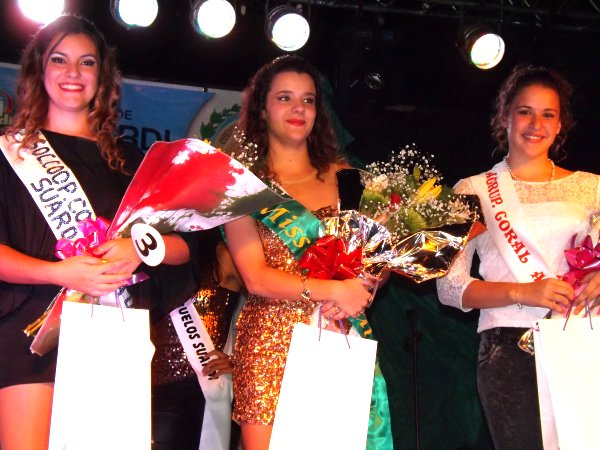 Festejos patronales: Victoria Vaira fue elegida como Miss Suardi
